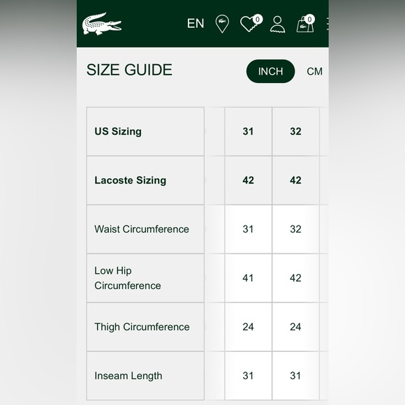 Lacoste Woman’s Jean - EU 42 - (NWT) - Picture 4 of 5